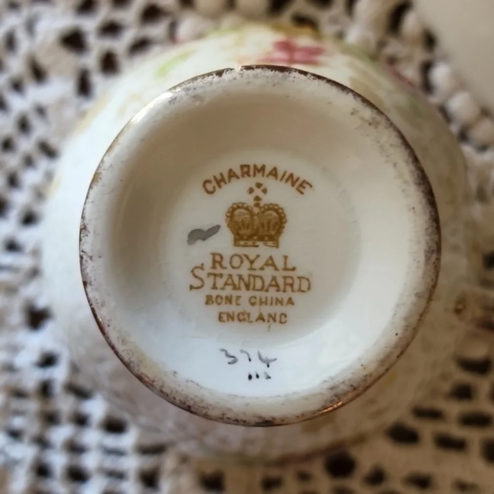 Charmaine royal standard bone china cup‎ and saucer England